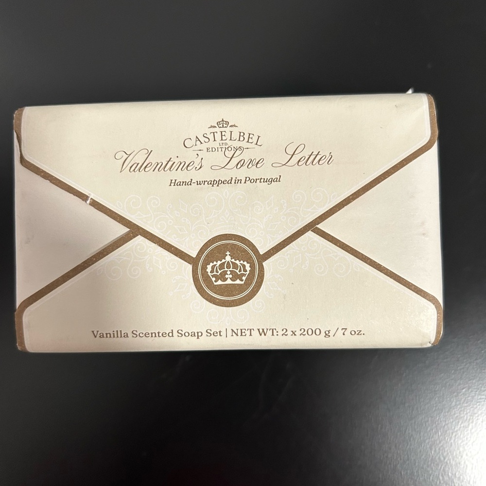 ❤️💌 Castelbel Valentine's Love Letter Soap Set